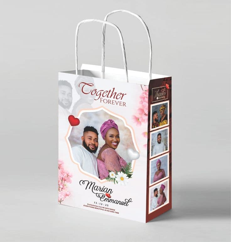 A4 Paper Bag — printing in Lagos