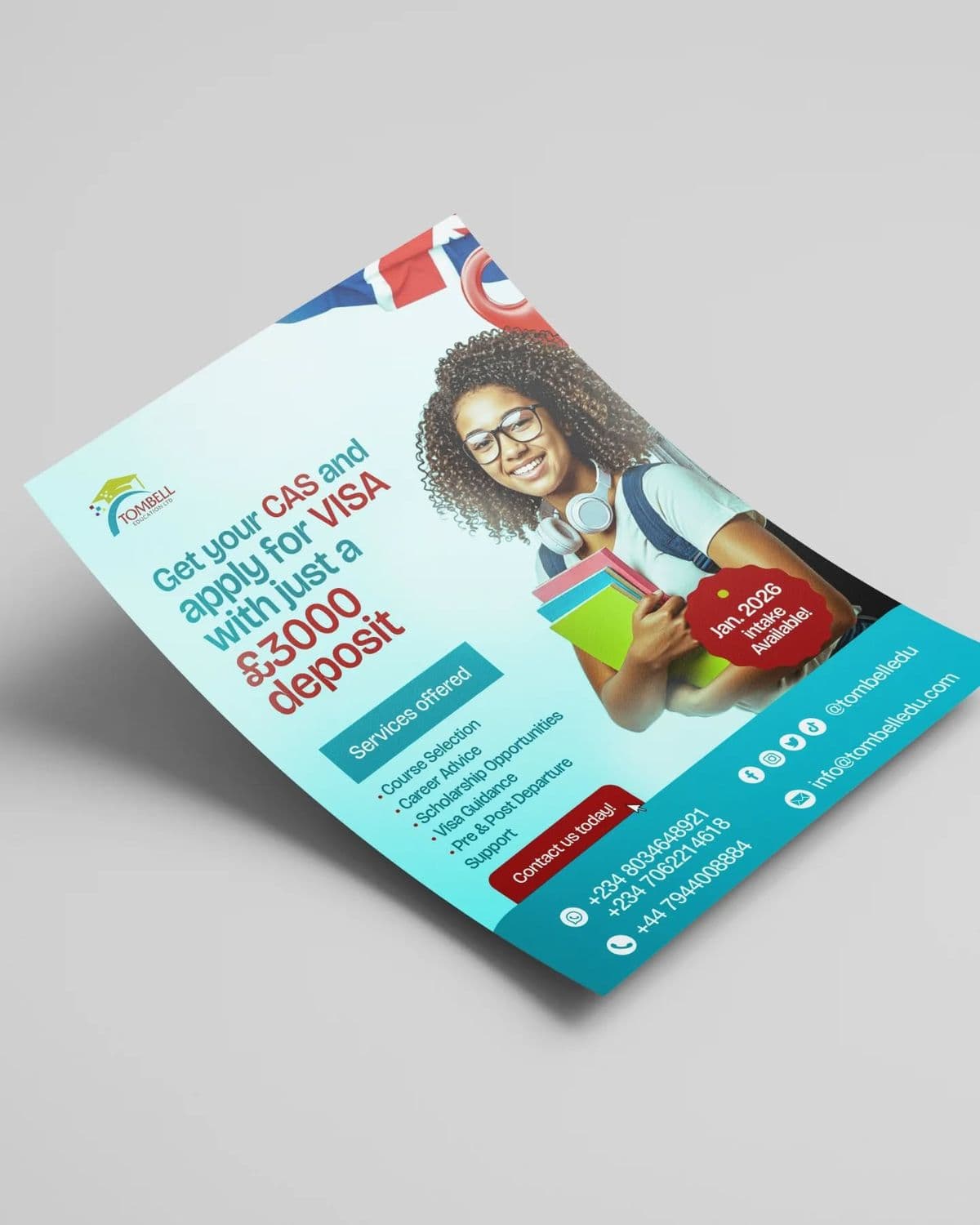 A5 Flyer (One Sided) — printing in Lagos