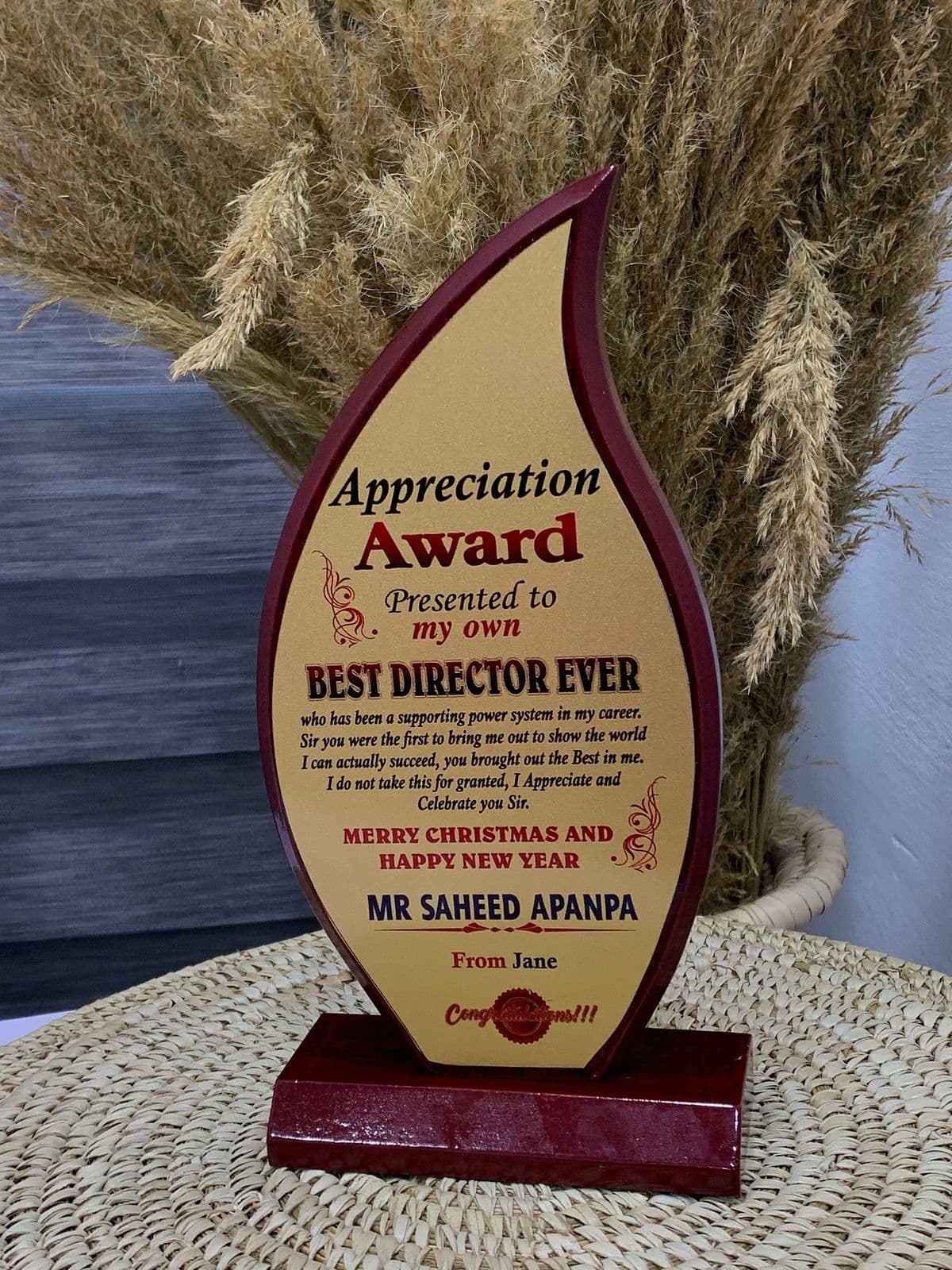 Achievement Medal & Plaque — printing in Lagos