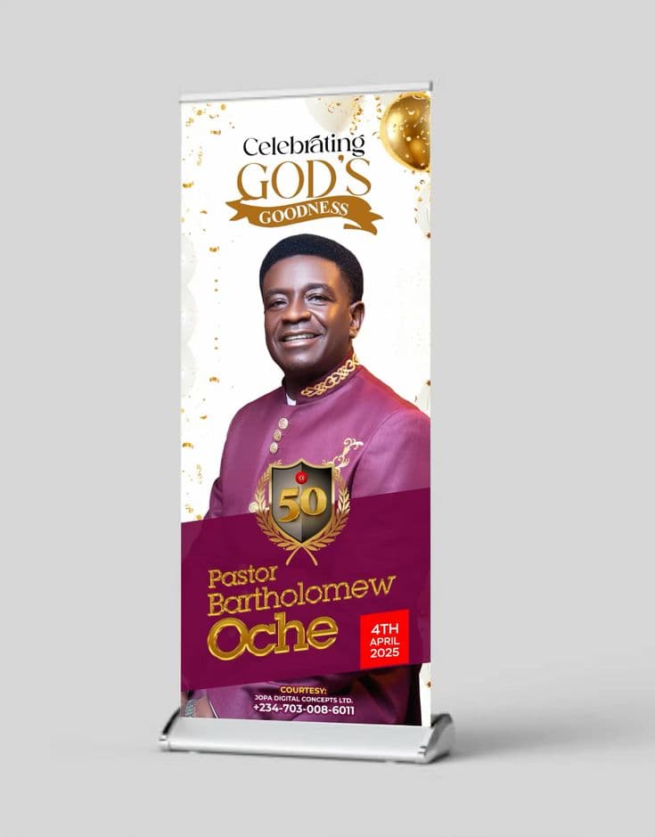 Birthday Banner — printing in Lagos