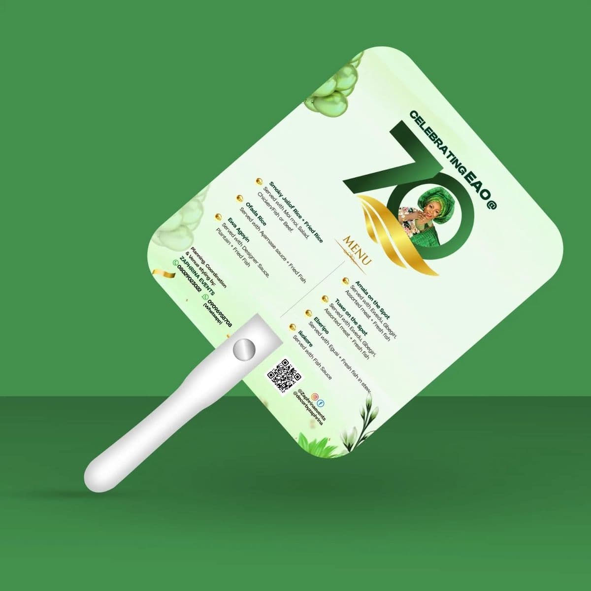 Hand Fan Printing — printing in Lagos
