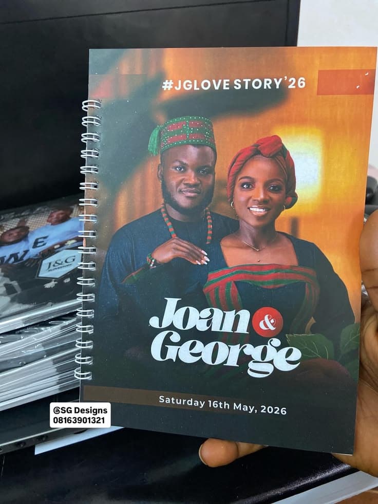 A5 Jotter Printing — printing in Lagos