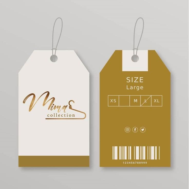 Clothing Tag — printing in Lagos