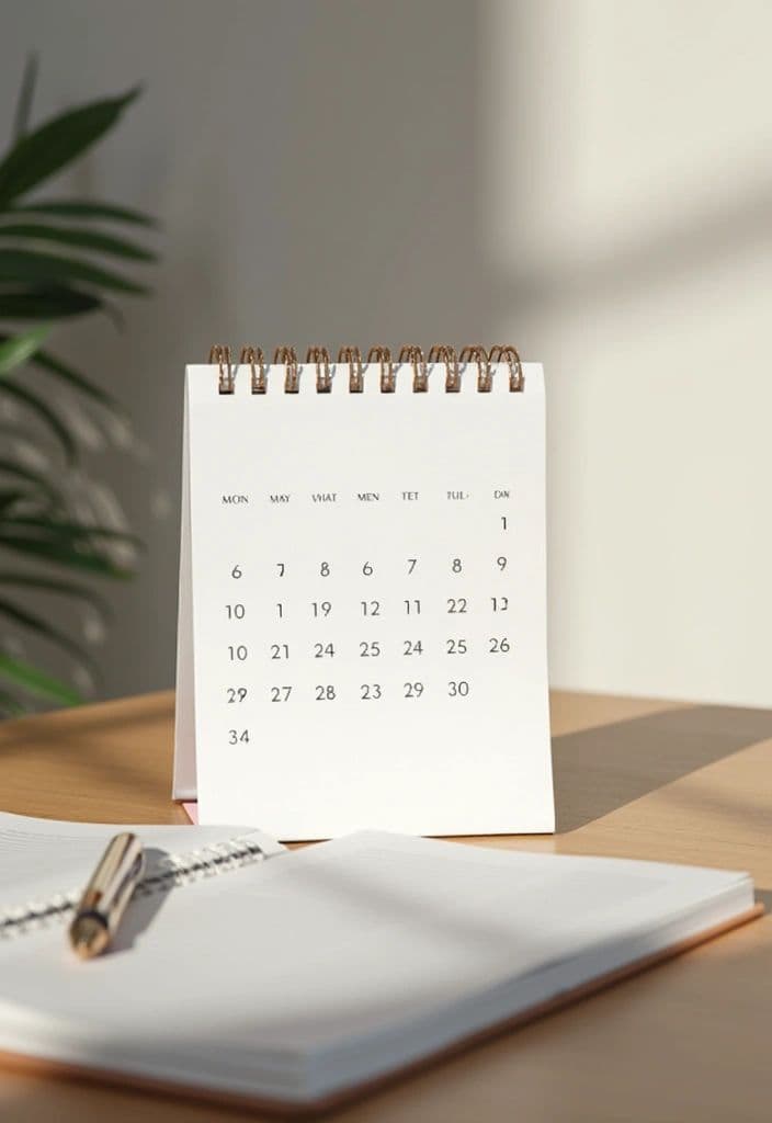 Table Calendar — printing in Lagos