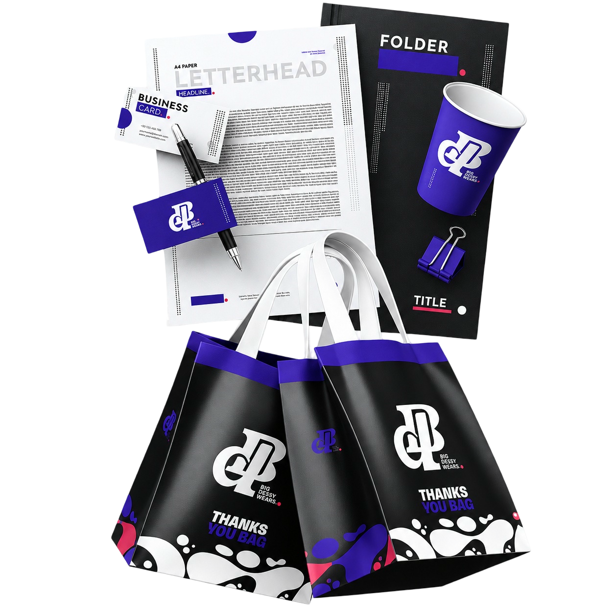 Branded promotional print products by Bayo Media & Prints